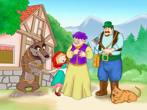 Câu chuyện "Cô bé Quàng khăn đỏ"