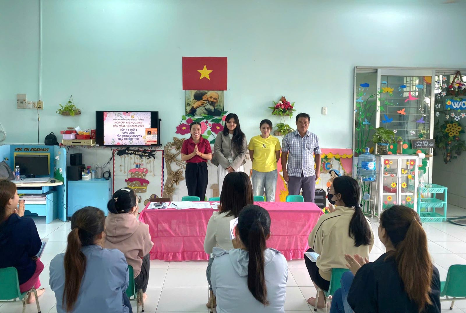 Tổ chức họp Phụ huynh lần 1 năm học 2024-2025