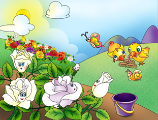 Câu chuyện "Sự tích hoa mùa xuân"